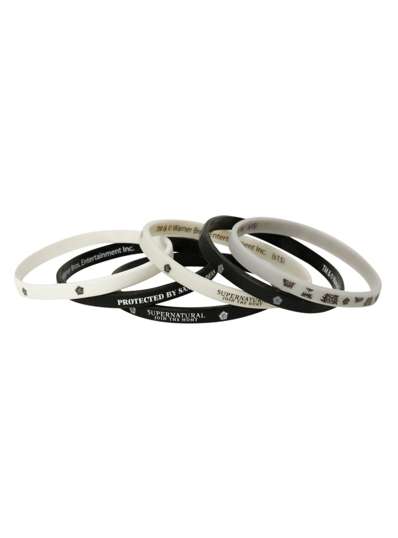 Supernatural Rubber Bracelet 6 Pack, , hi-res