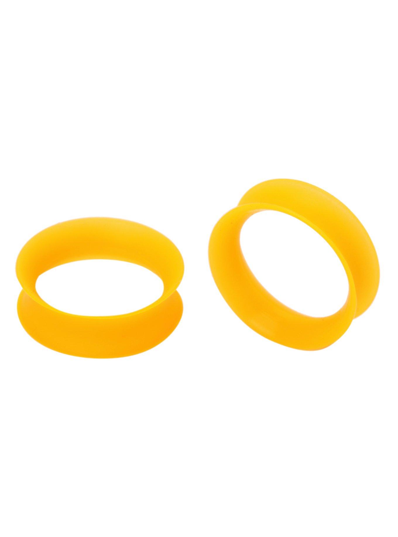 Kaos Softwear Orange Earskin Eyelet Plug 2 Pack, MULTI, hi-res