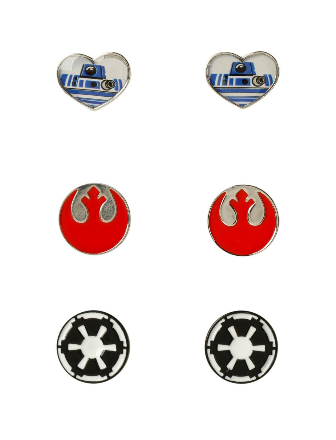 Star Wars Logo Love Stud Earring Set, , hi-res