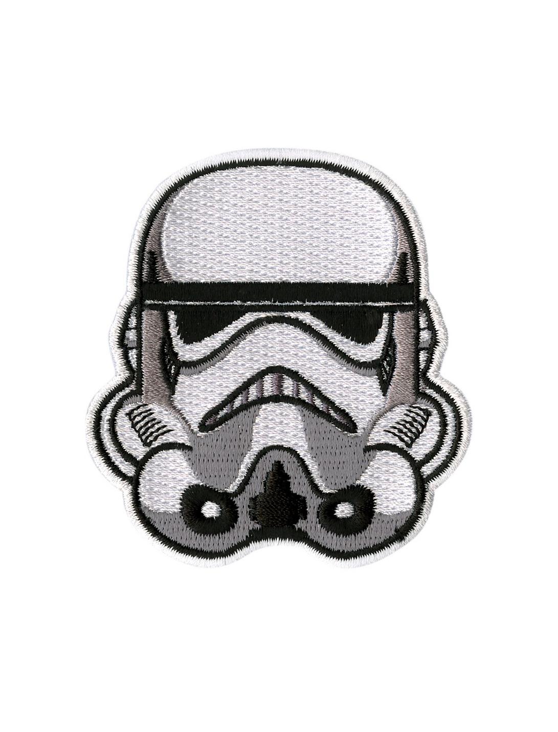 Star Wars Stormtrooper Helmet Iron-On Patch, , hi-res