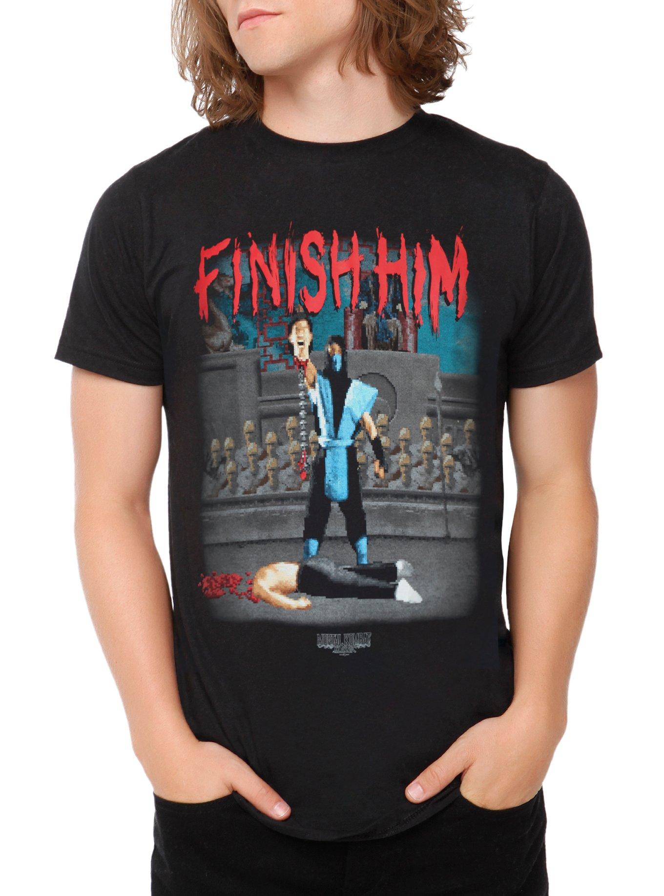 Mortal Kombat Finish Him T-Shirt, , hi-res