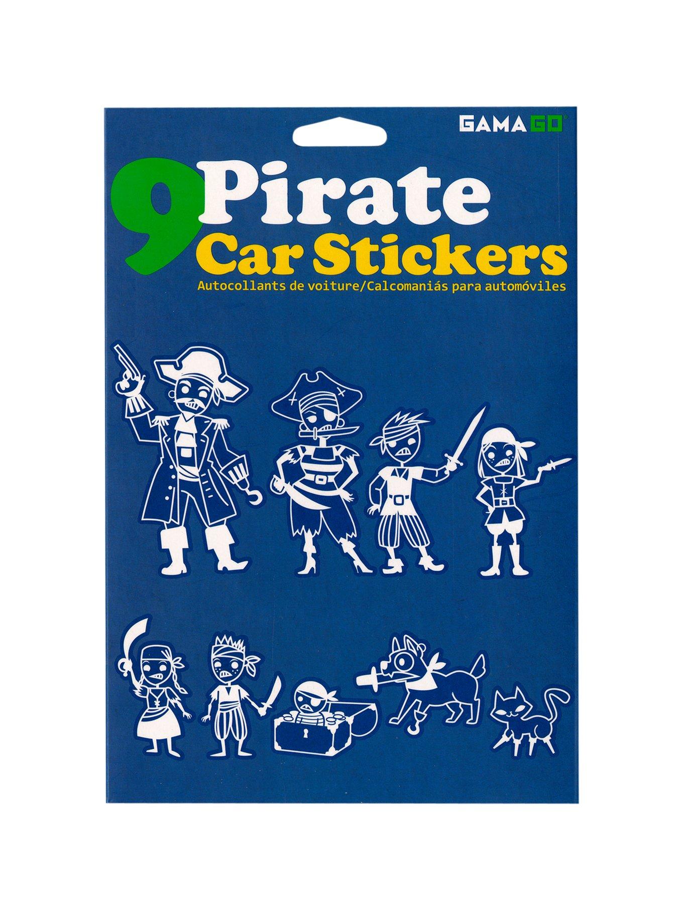 Pirate Car Decals | Hot Topic