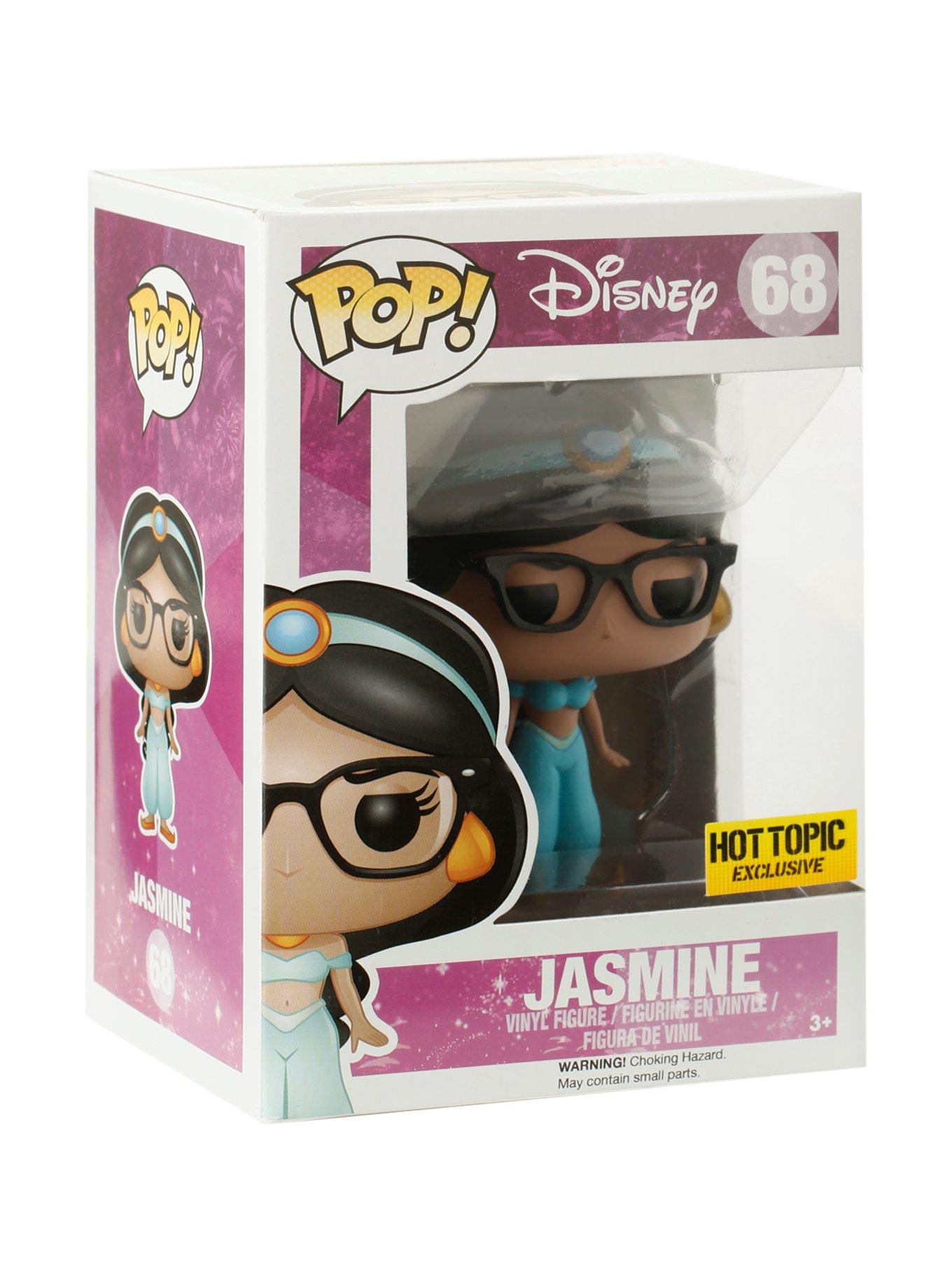 Funko Disney Pop! Aladdin Jasmine (Glasses) Vinyl Figure Hot Topic  Exclusive