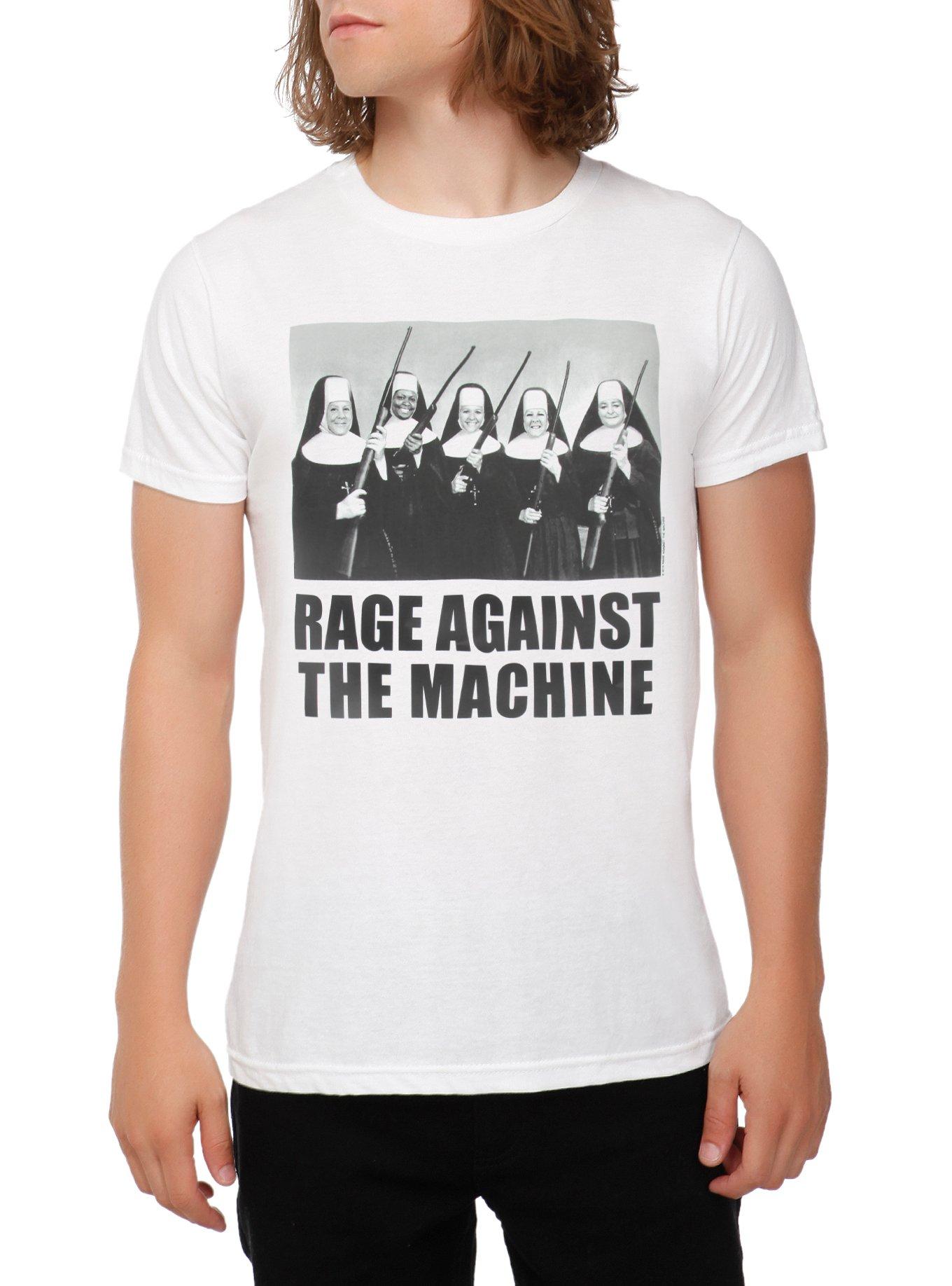 rage against the machine shirt nuns