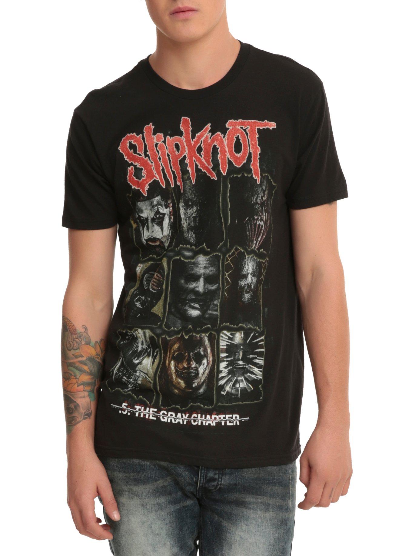 Slipknot .5: The Gray Chapter T-Shirt, BLACK, hi-res