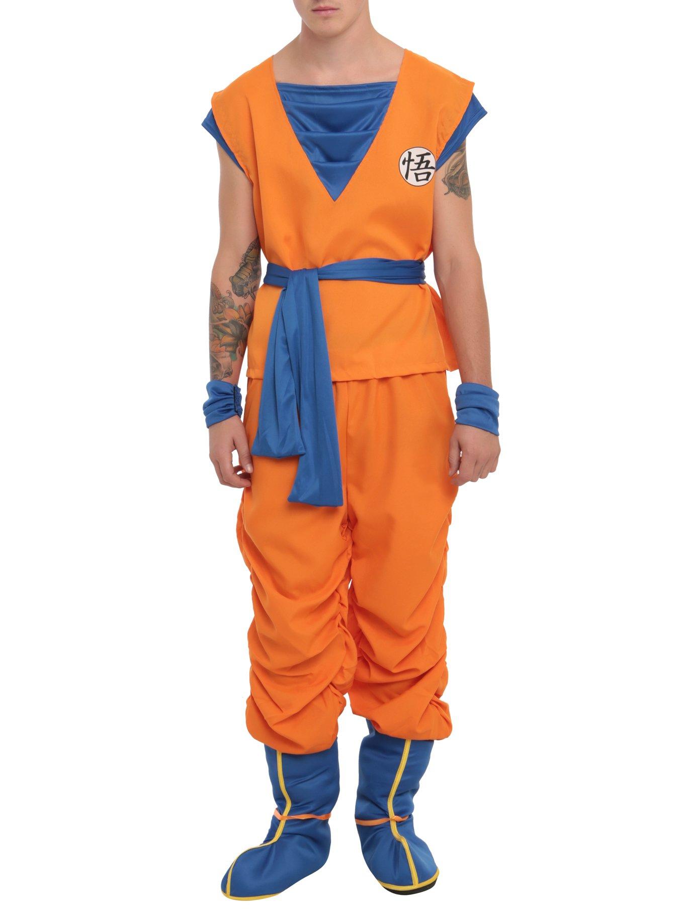 Dragon Ball Z Goku Costume, BLACK, hi-res