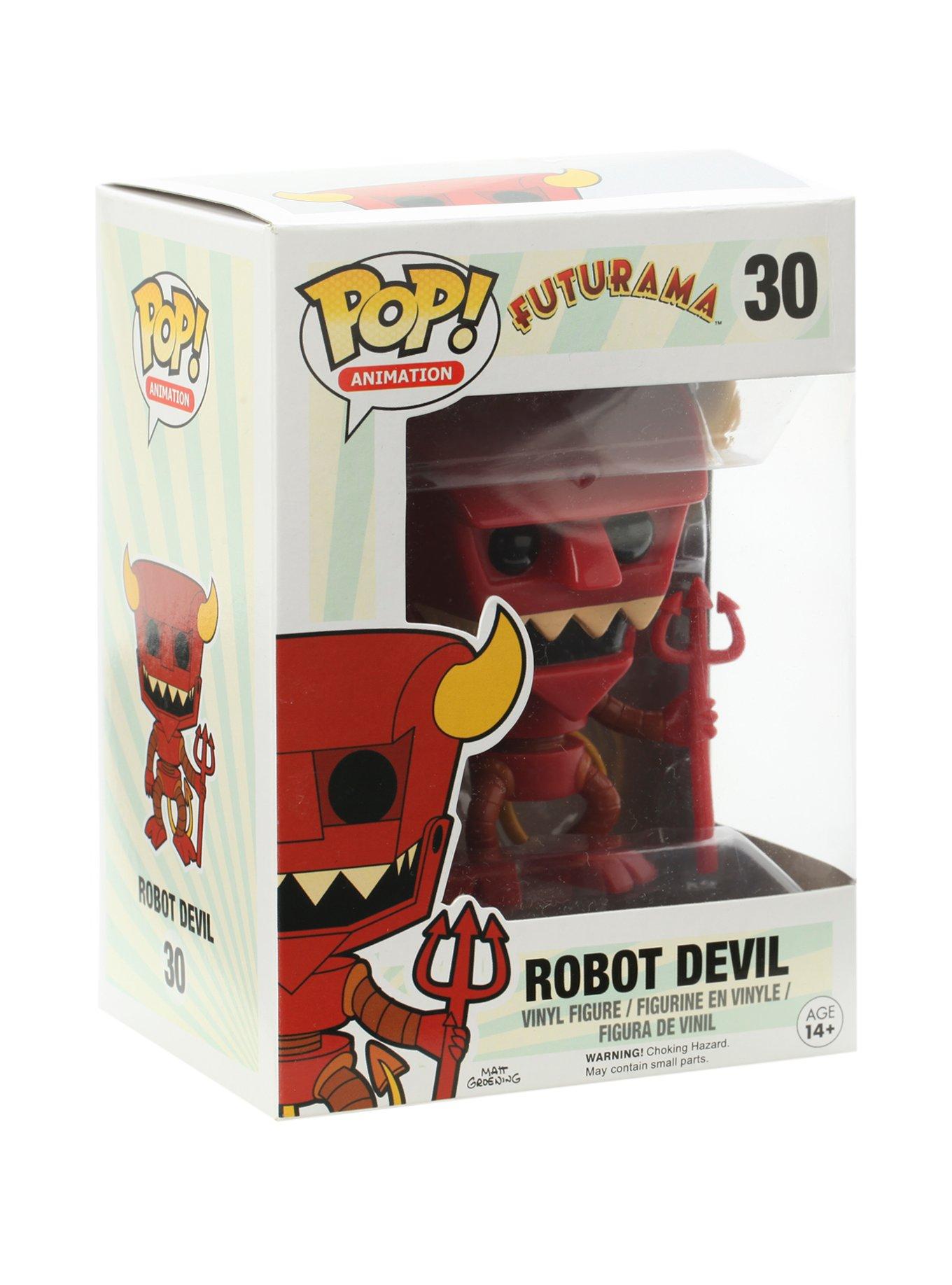Funko Futurama Pop! Animation Robot Devil Vinyl Figure, , hi-res