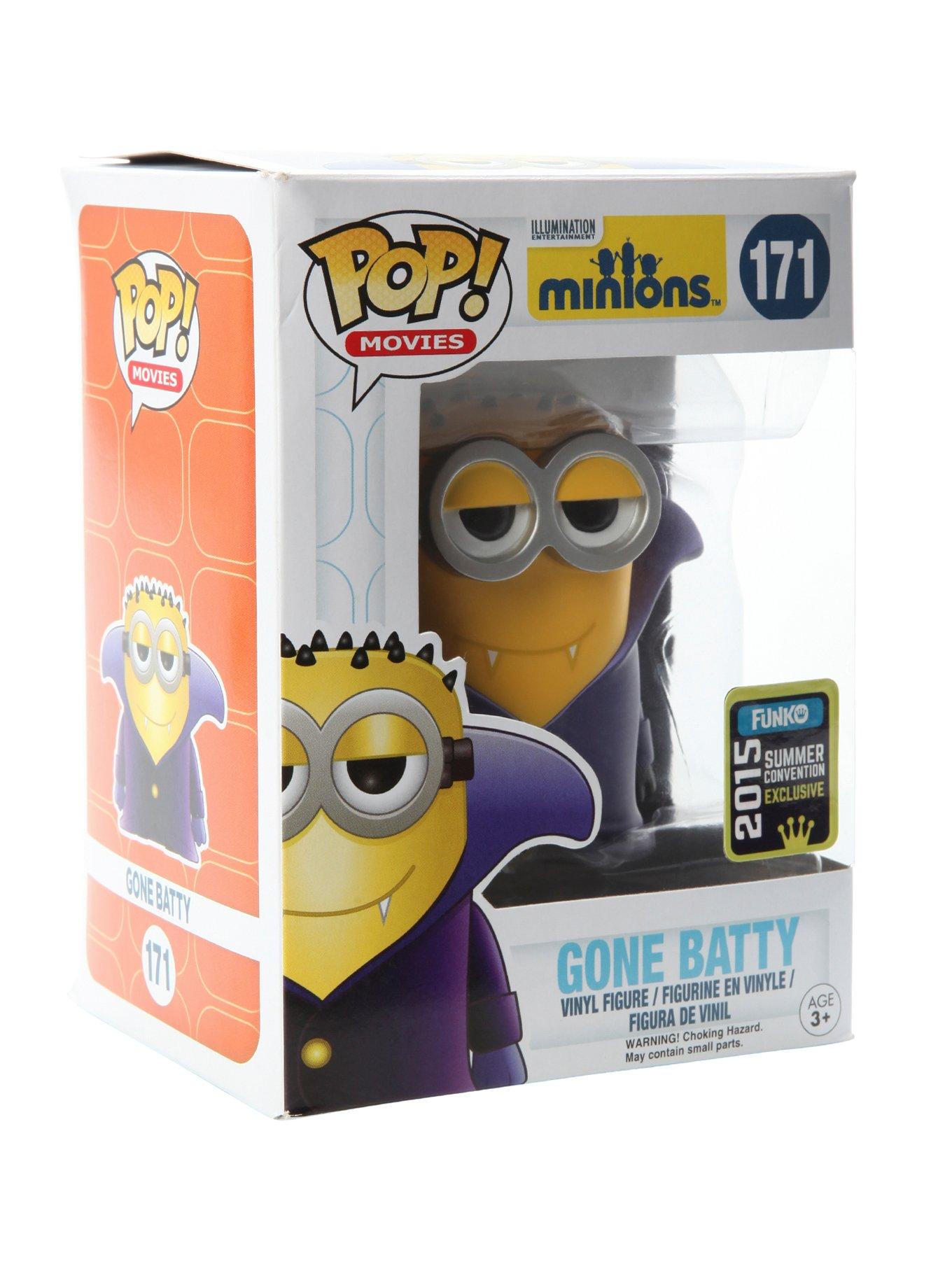 Funko Minions Pop! Movies Gone Batty Vinyl Figure 2015 Summer Convention Exclusive, , hi-res
