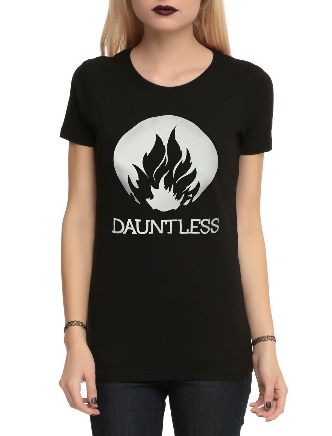 Insurgent Dauntless Logo Girls T-Shirt, BLACK, hi-res