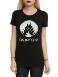 Insurgent Dauntless Logo Girls T-Shirt, BLACK, hi-res