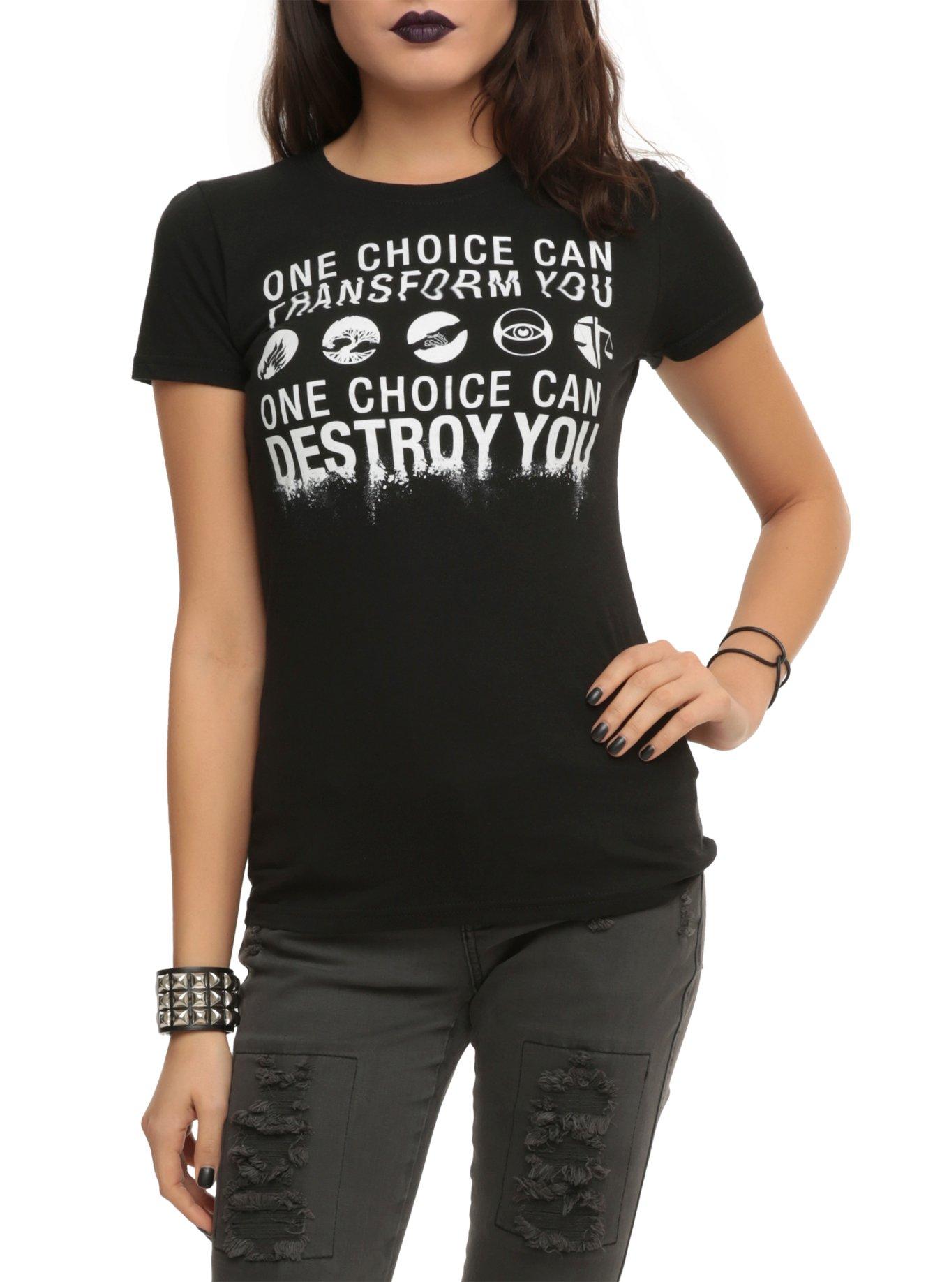 Insurgent One Choice Girls T-Shirt, BLACK, hi-res