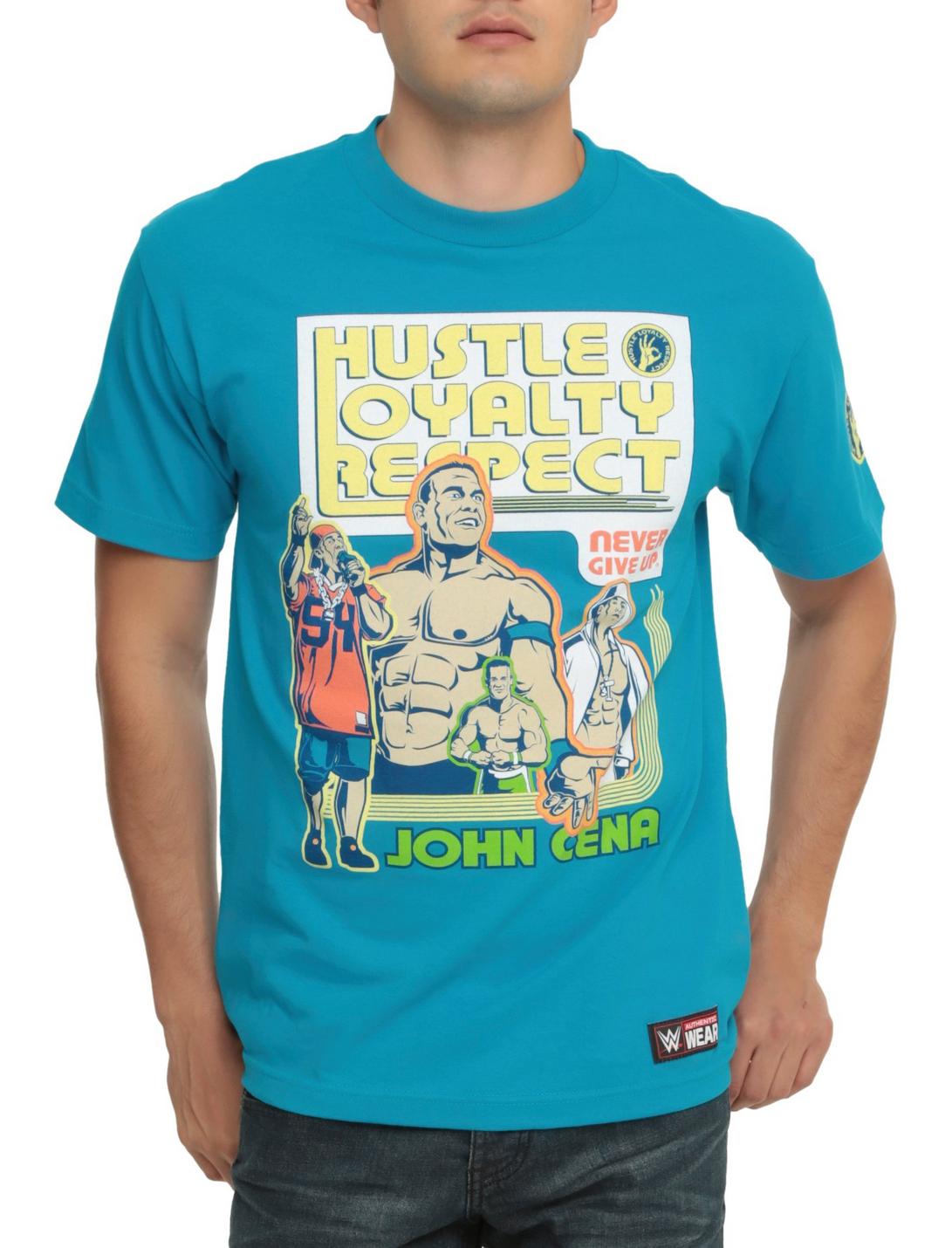 WWE John Cena Throwback T-Shirt, BLACK, hi-res