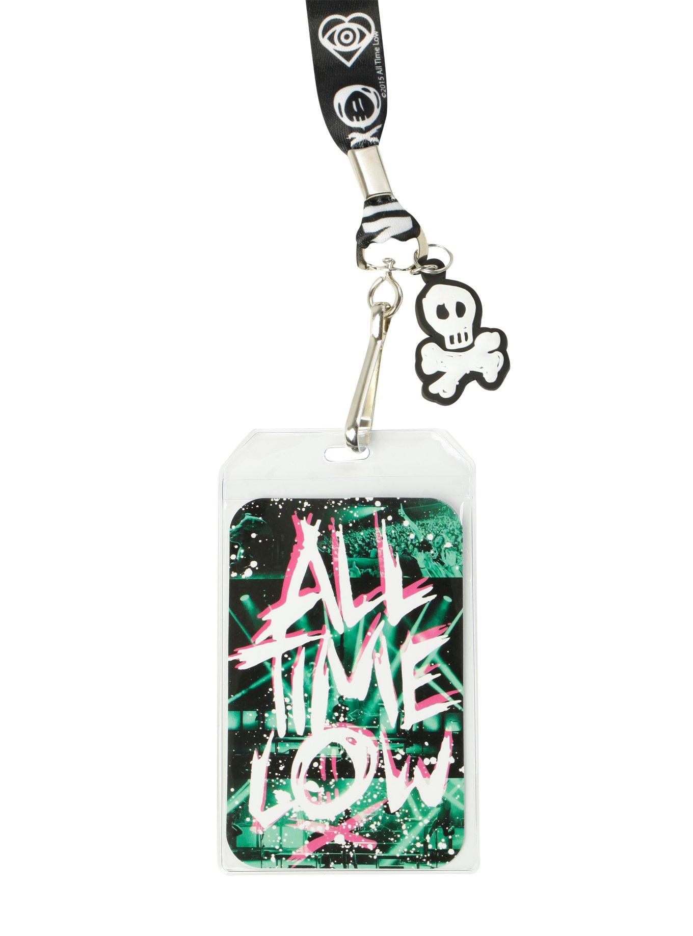 All Time Low Skull & Crossbones Lanyard, , hi-res