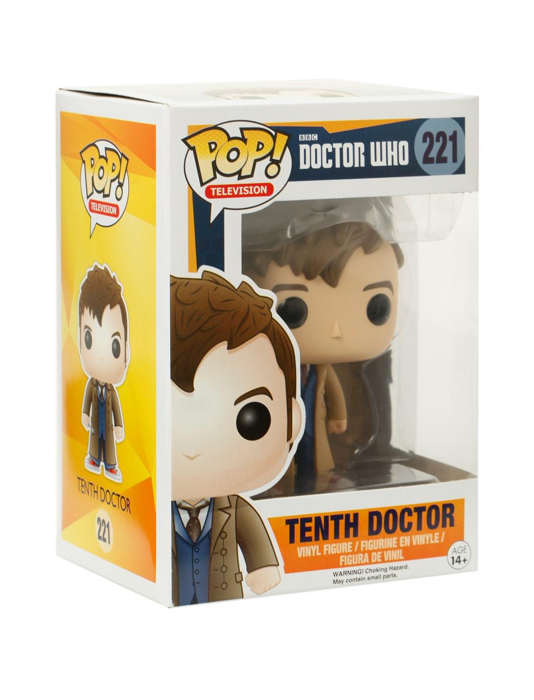 Funko Doctor Who Pop! Television Tenth Doctor Vinyl Figure, , hi-res