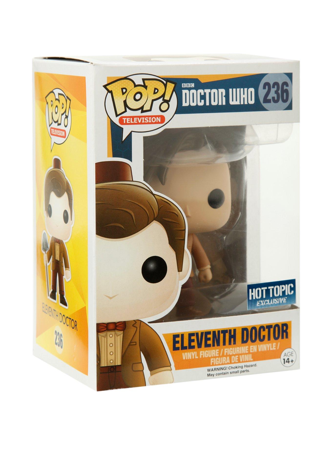 Funko Doctor Who Pop! Television Eleventh Doctor (Fez) Vinyl Figure Hot Topic Exclusive, , hi-res