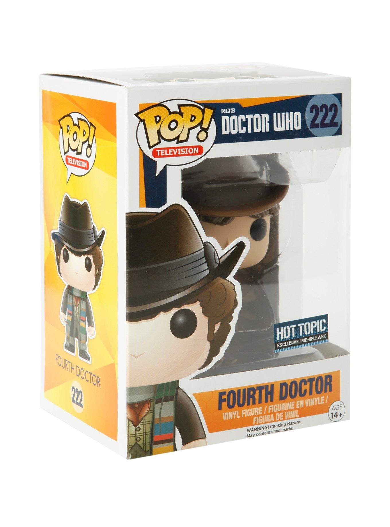 Funko Doctor Who Pop! Television Fourth Doctor Vinyl Figure Hot Topic Exclusive Pre-Release, , hi-res