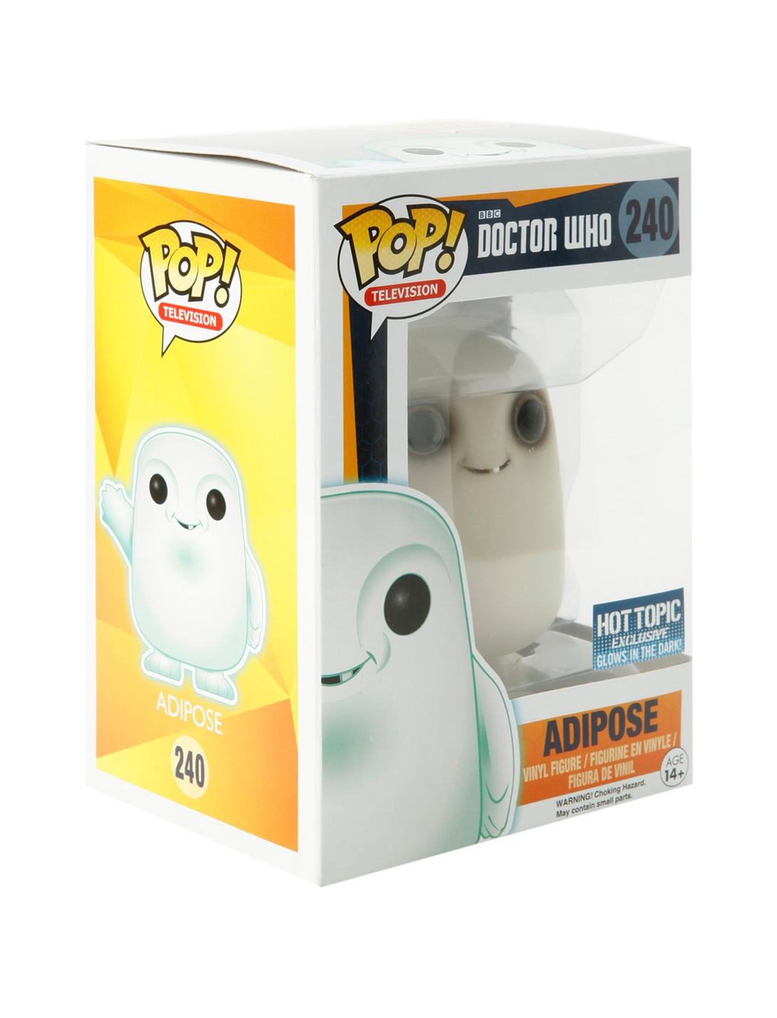 Funko Doctor Who Pop! Television Adipose Glow-In-The-Dark Vinyl Figure Hot Topic Exclusive, , hi-res