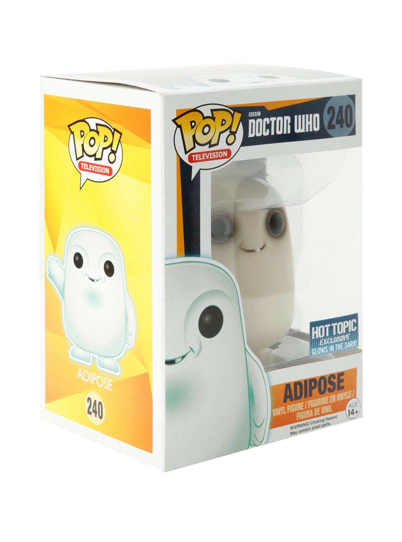 Funko Doctor Who Pop Television Adipose Glow In The Dark Vinyl Figure Hot Topic Exclusive Hot Topic