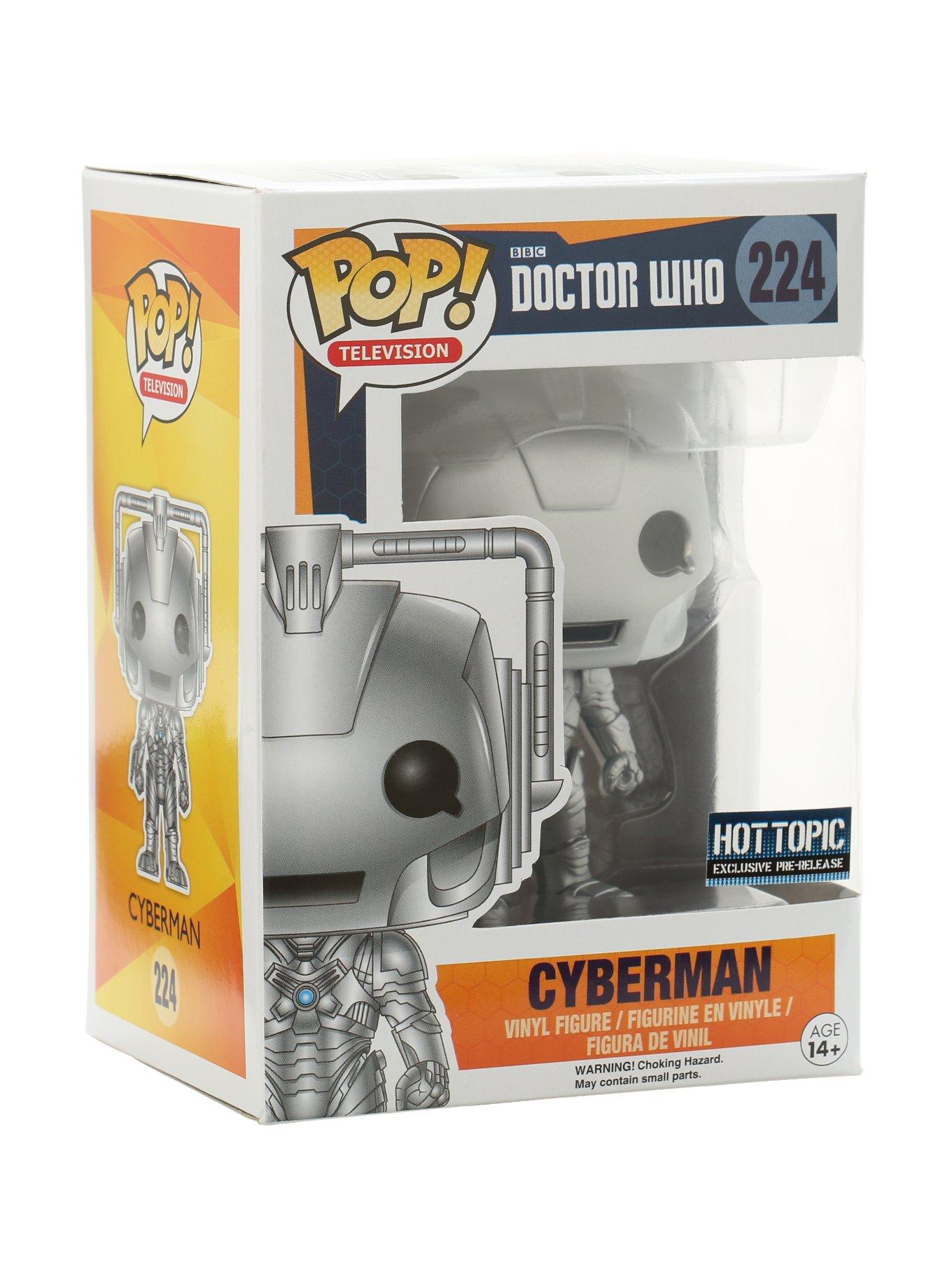 Funko Doctor Who Pop! Television Cyberman Vinyl Figure Hot Topic Exclusive Pre-Release, , hi-res