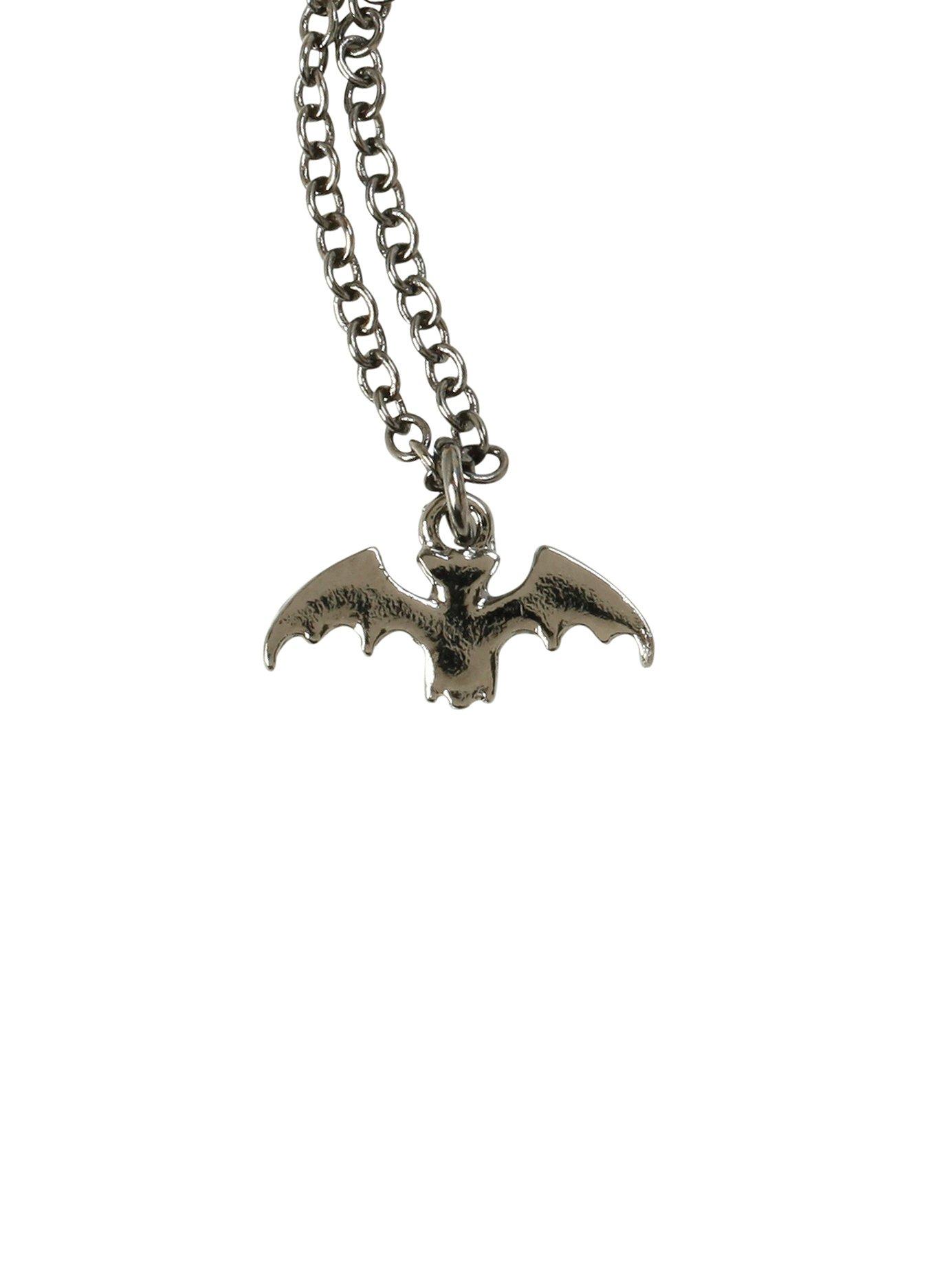 LOVEsick Small Bat Necklace, , hi-res