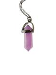 LOVEsick Purple Crystal Long Necklace, , hi-res