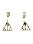 Harry Potter Deathly Hallows Top & Bottom Earrings, , hi-res