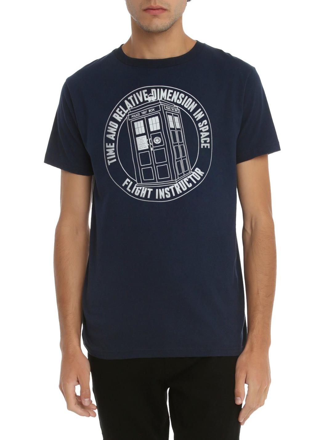Doctor Who TARDIS Flight Instructor T-Shirt, , hi-res
