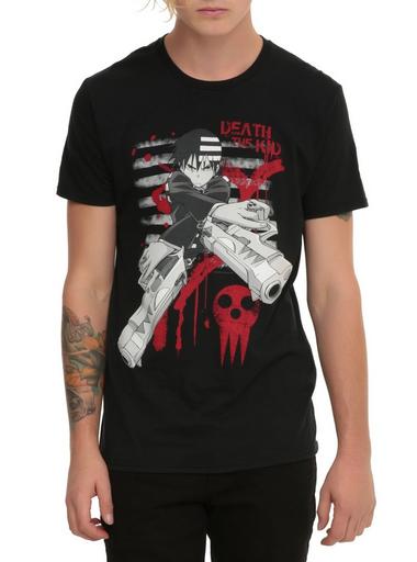 Soul Eater Death The Kid Striped T-Shirt | Hot Topic