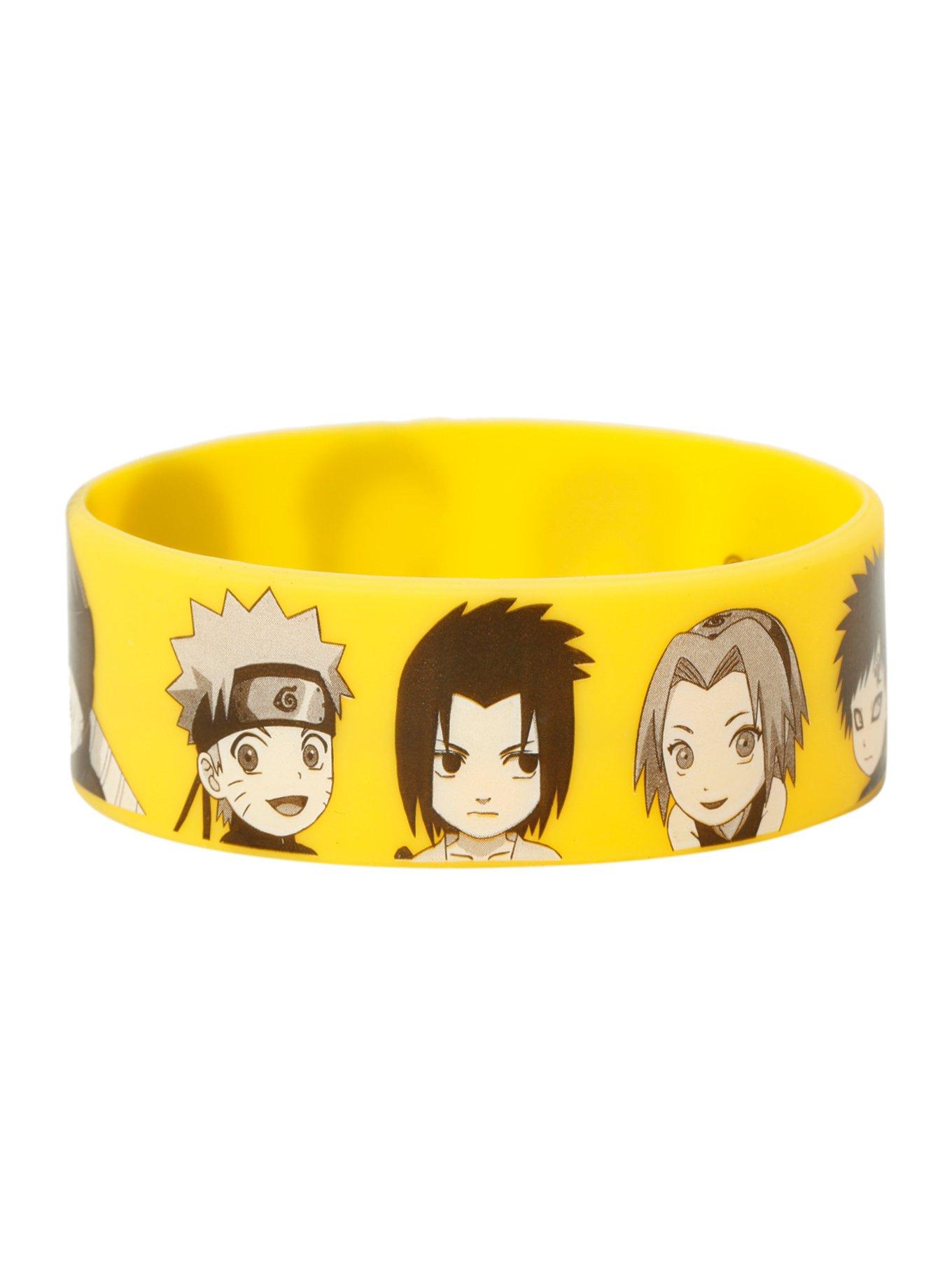 Naruto Shippuden Character Rubber Bracelet, , hi-res