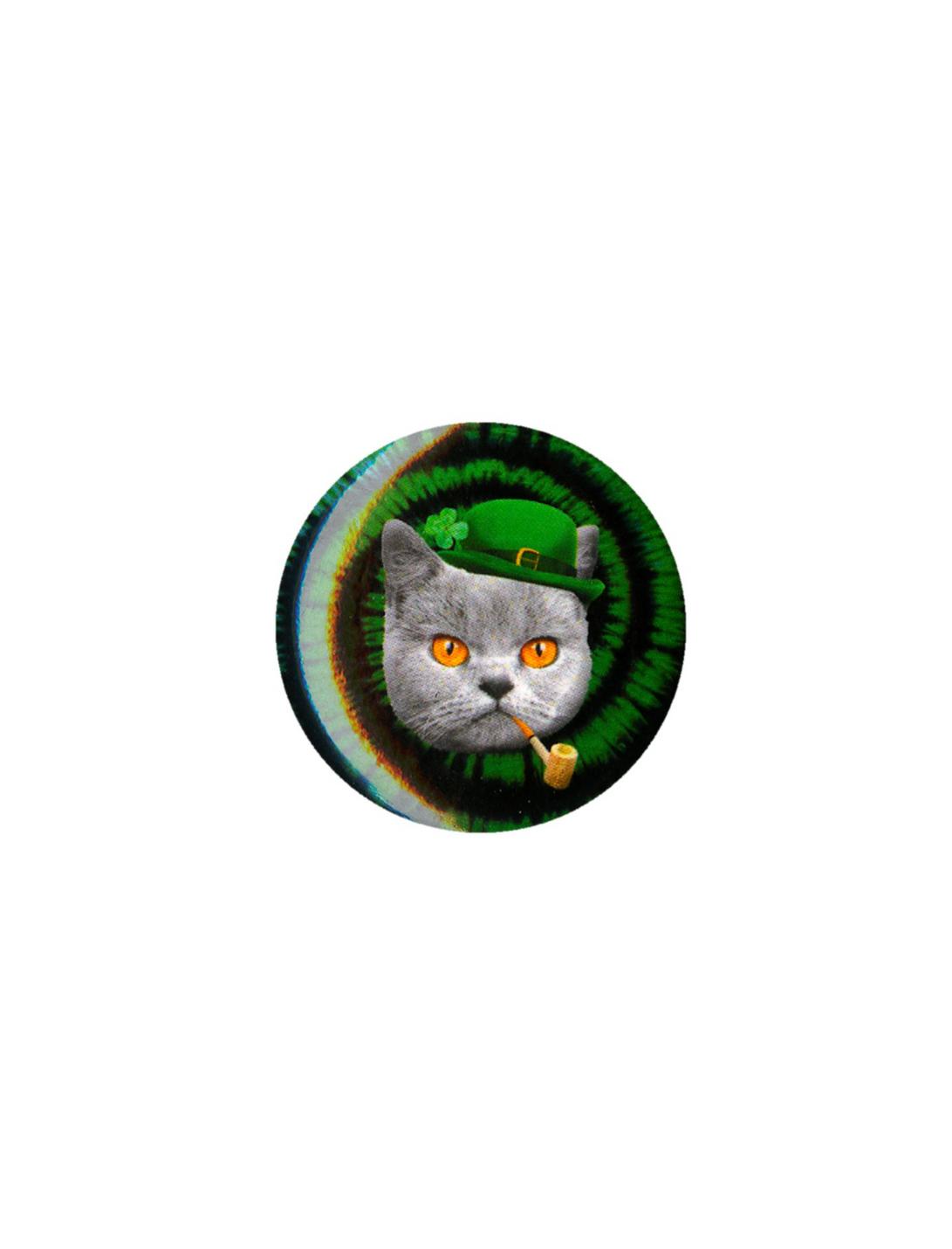 Leprechaun Cat Pin, , hi-res