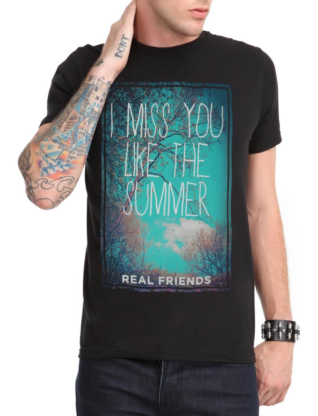 Real Friends Miss Summer T-Shirt, BLACK, hi-res