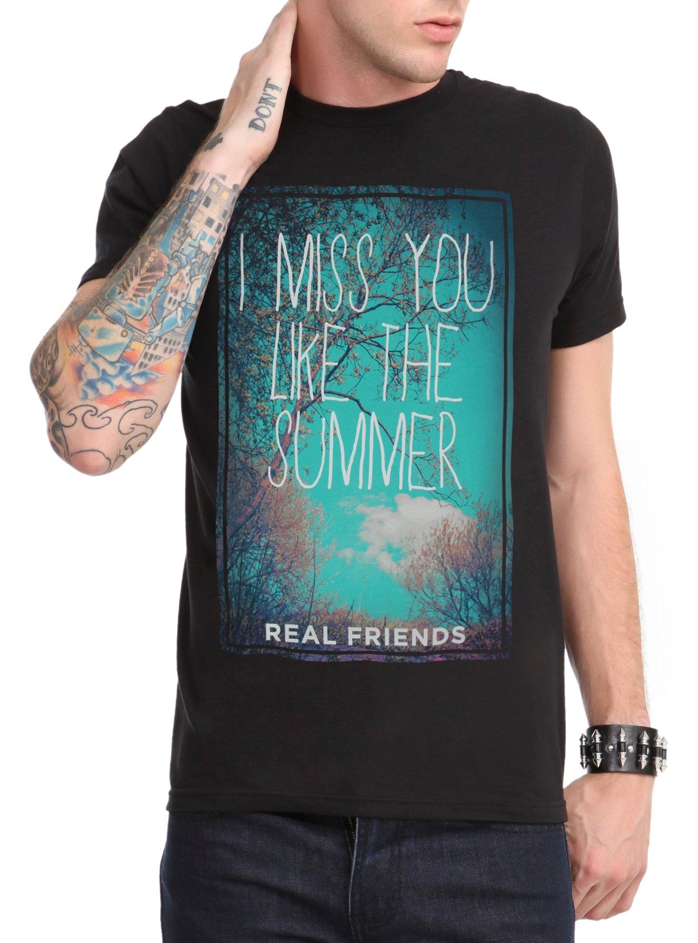 Real Friends Miss Summer T-Shirt, BLACK, hi-res