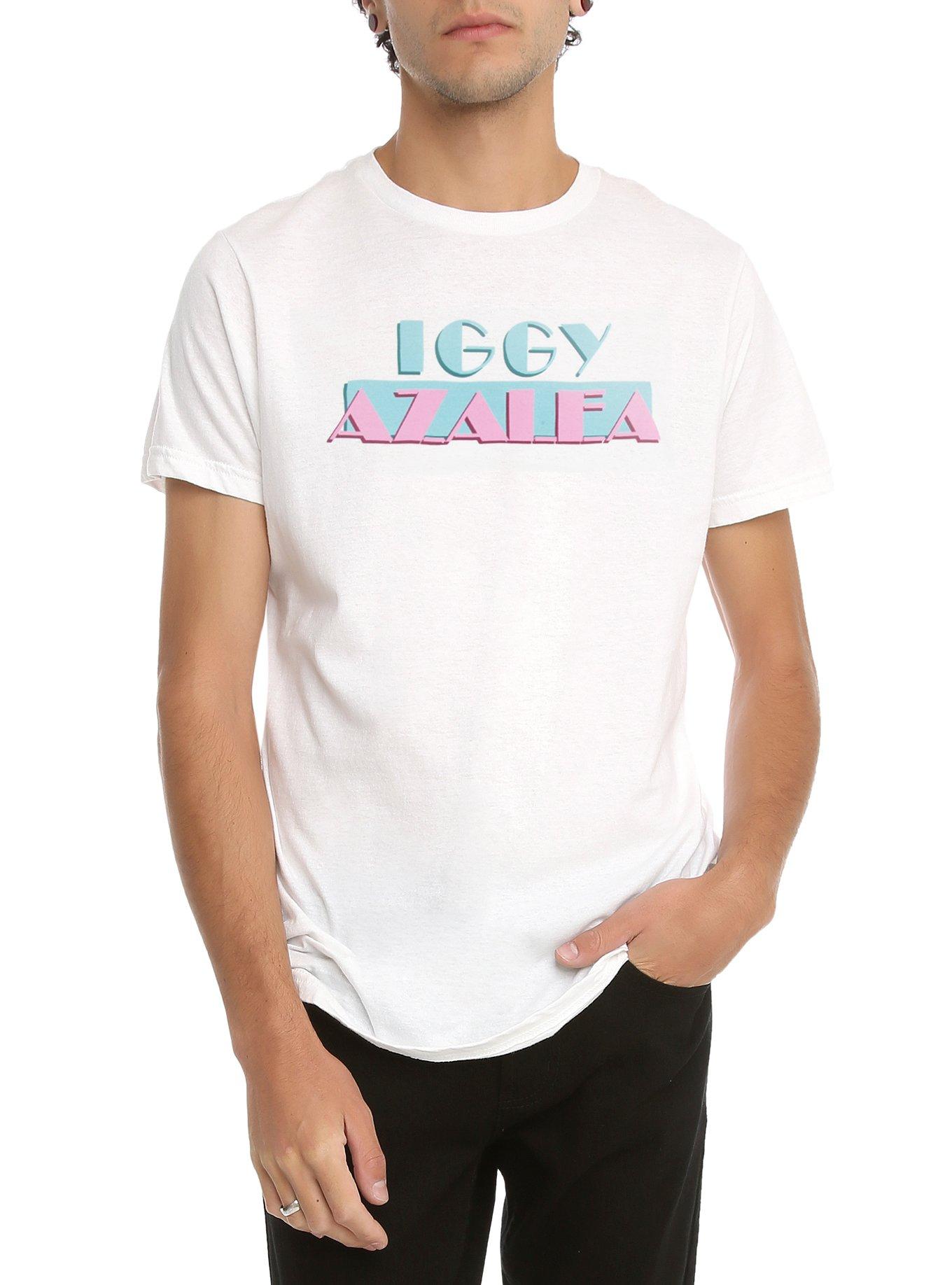 Iggy Azalea Logo T-Shirt, WHITE, hi-res