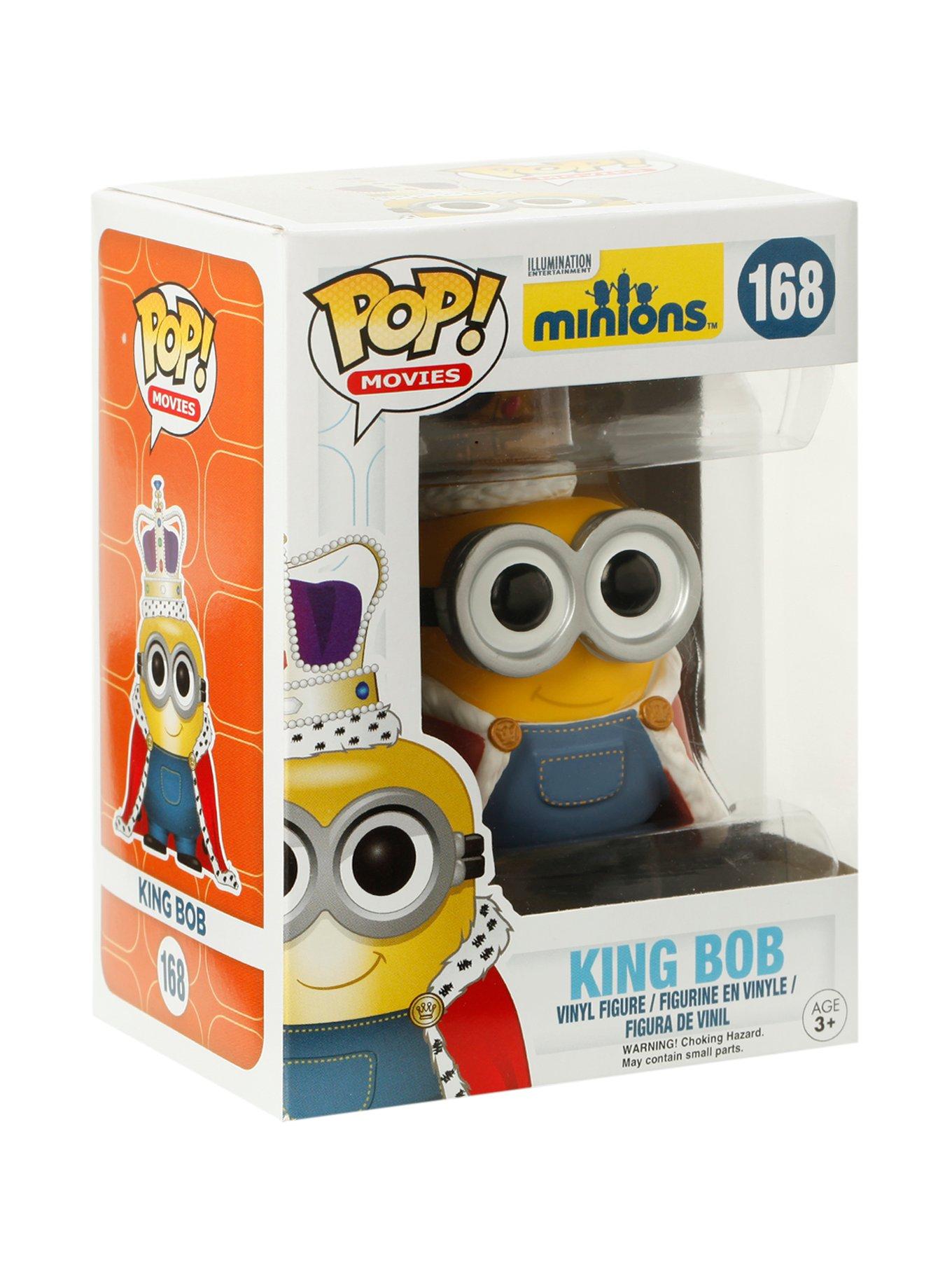 Funko Minions Pop! Movies King Bob Vinyl Figure, , hi-res