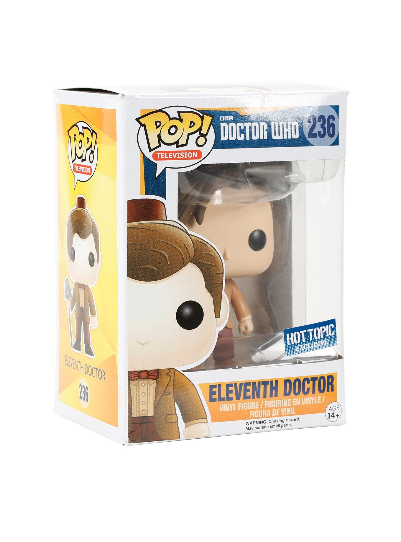 Funko Doctor Who Pop! Television Eleventh Doctor (Fez) Vinyl Figure Hot Topic Exclusive, , hi-res