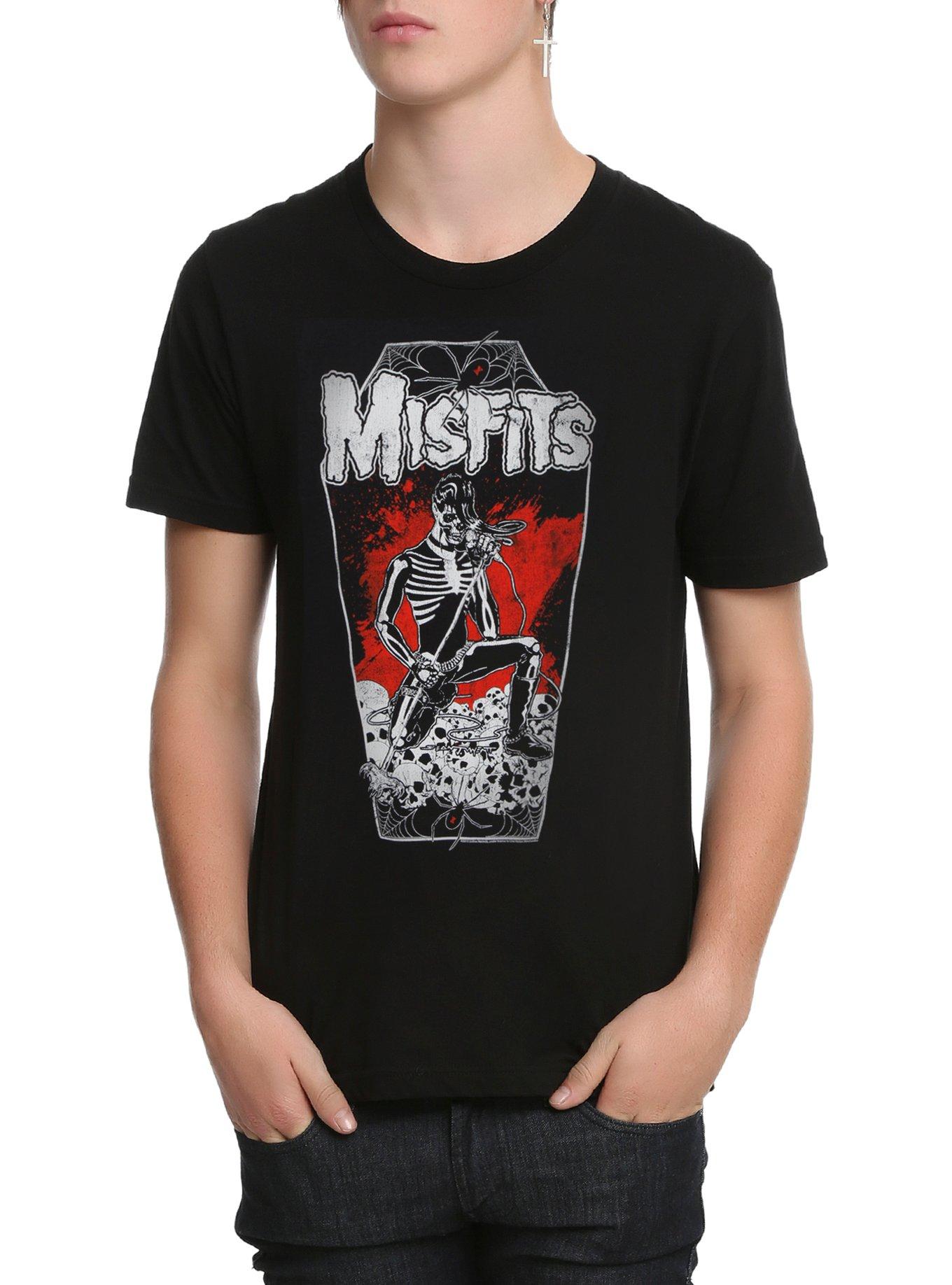 Misfits Brutality Coffin T-Shirt, BLACK, hi-res