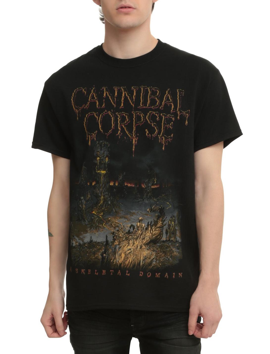 Cannibal Corpse A Skeletal Domain T-Shirt, BLACK, hi-res