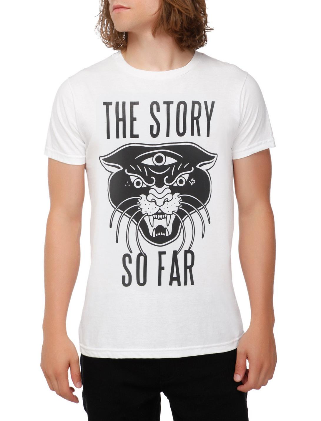 The Story So Far Three-Eyed Cat T-Shirt, WHITE, hi-res