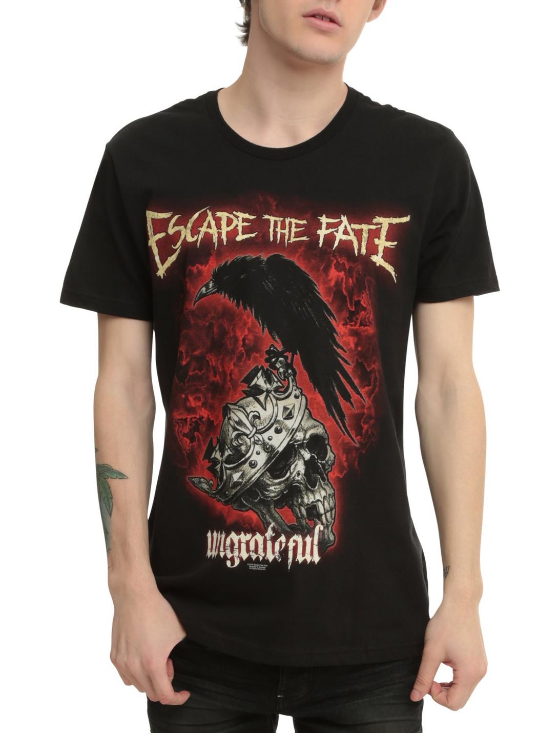 Escape The Fate Ungrateful T-Shirt, BLACK, hi-res