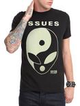Issues Alien Yin-Yang T-Shirt, BLACK, hi-res