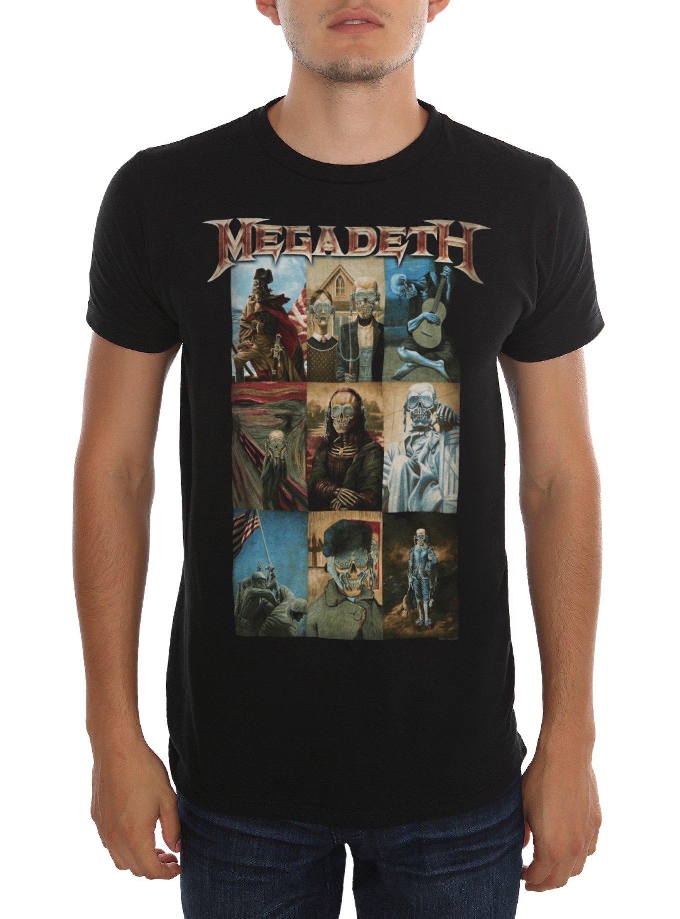 Megadeth Vic Art T-Shirt, BLACK, hi-res