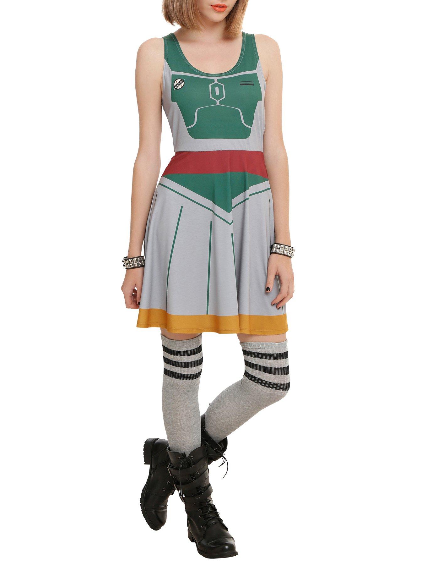 Star Wars Her Universe Boba Fett Dress, , hi-res