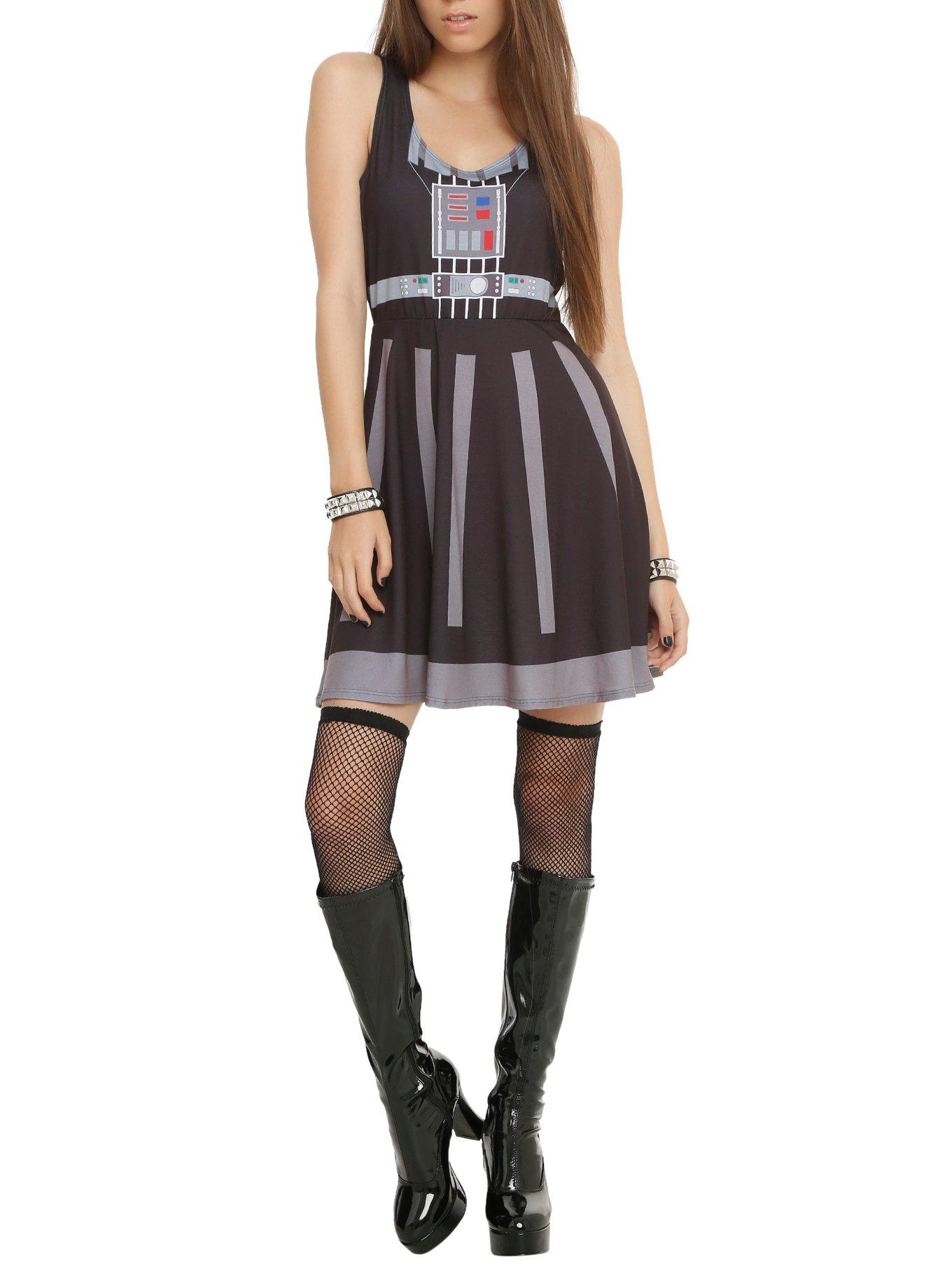 Star Wars Her Universe Darth Vader Dress, BLACK, hi-res