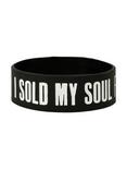 Sold My Soul For Concert Tickets Rubber Bracelet, , hi-res