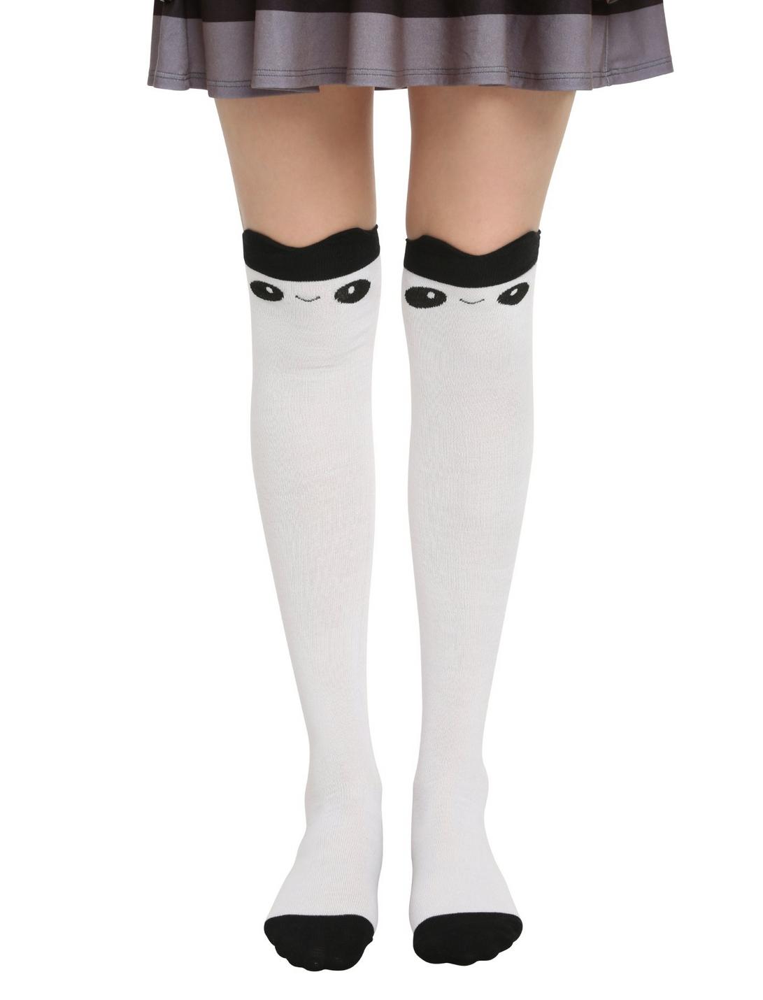 LOVEsick Panda Paw Over-The-Knee Socks, , hi-res
