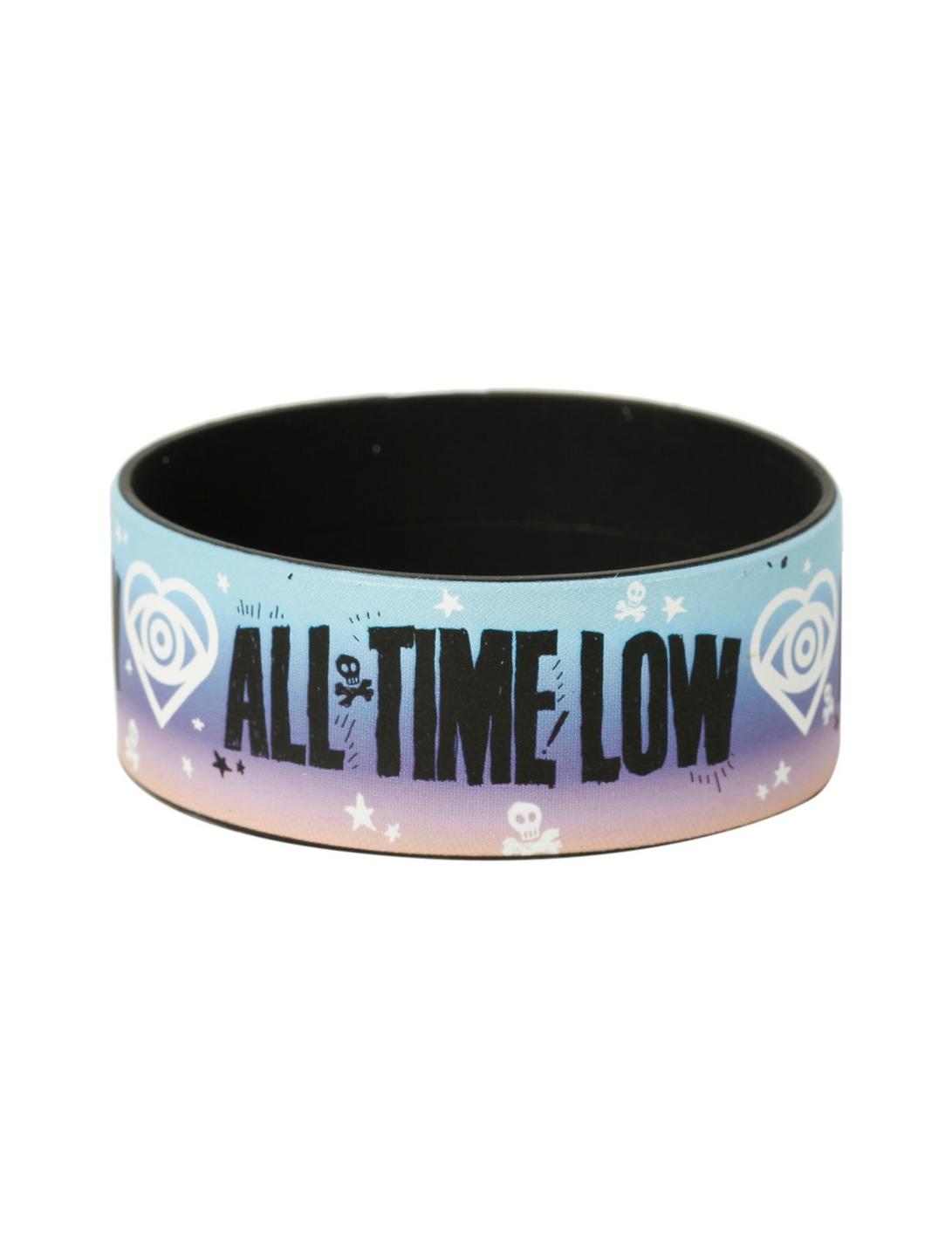 All Time Low Heart Logo Rubber Bracelet, , hi-res