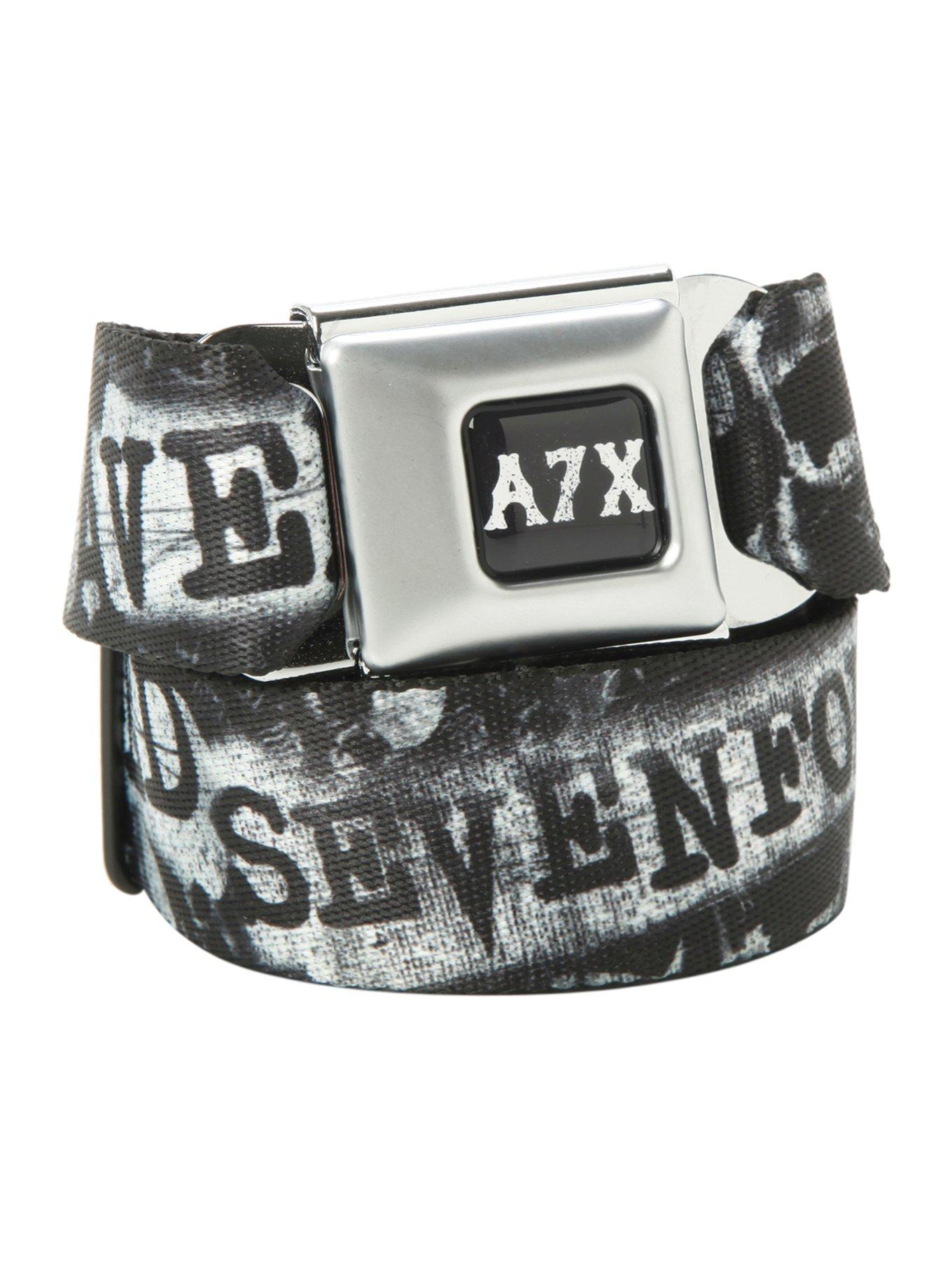 Avenged Sevenfold Death Bat Seat Belt Belt | Hot Topic