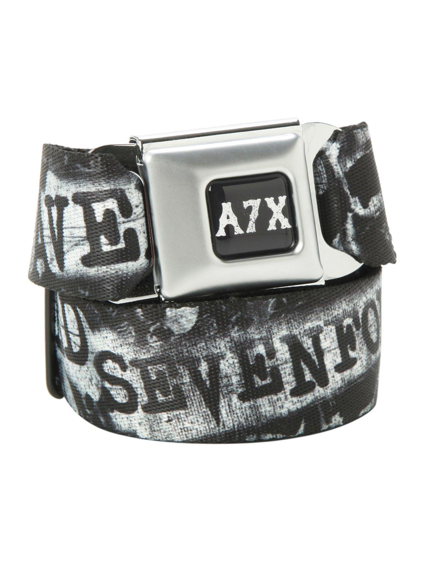 Avenged Sevenfold Death Bat Seat Belt Belt, , hi-res