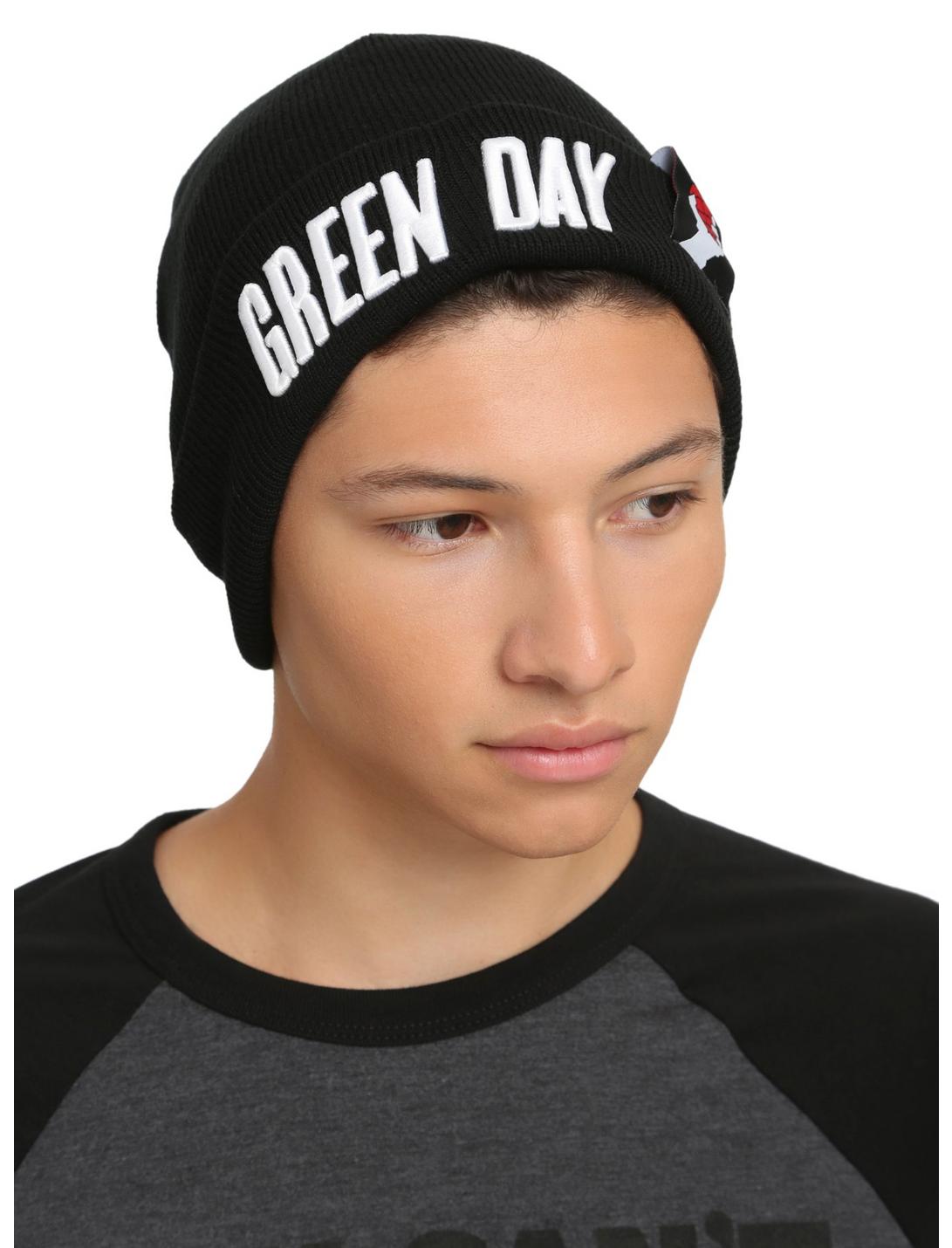 Green Day American Idiot Watchman Beanie, , hi-res