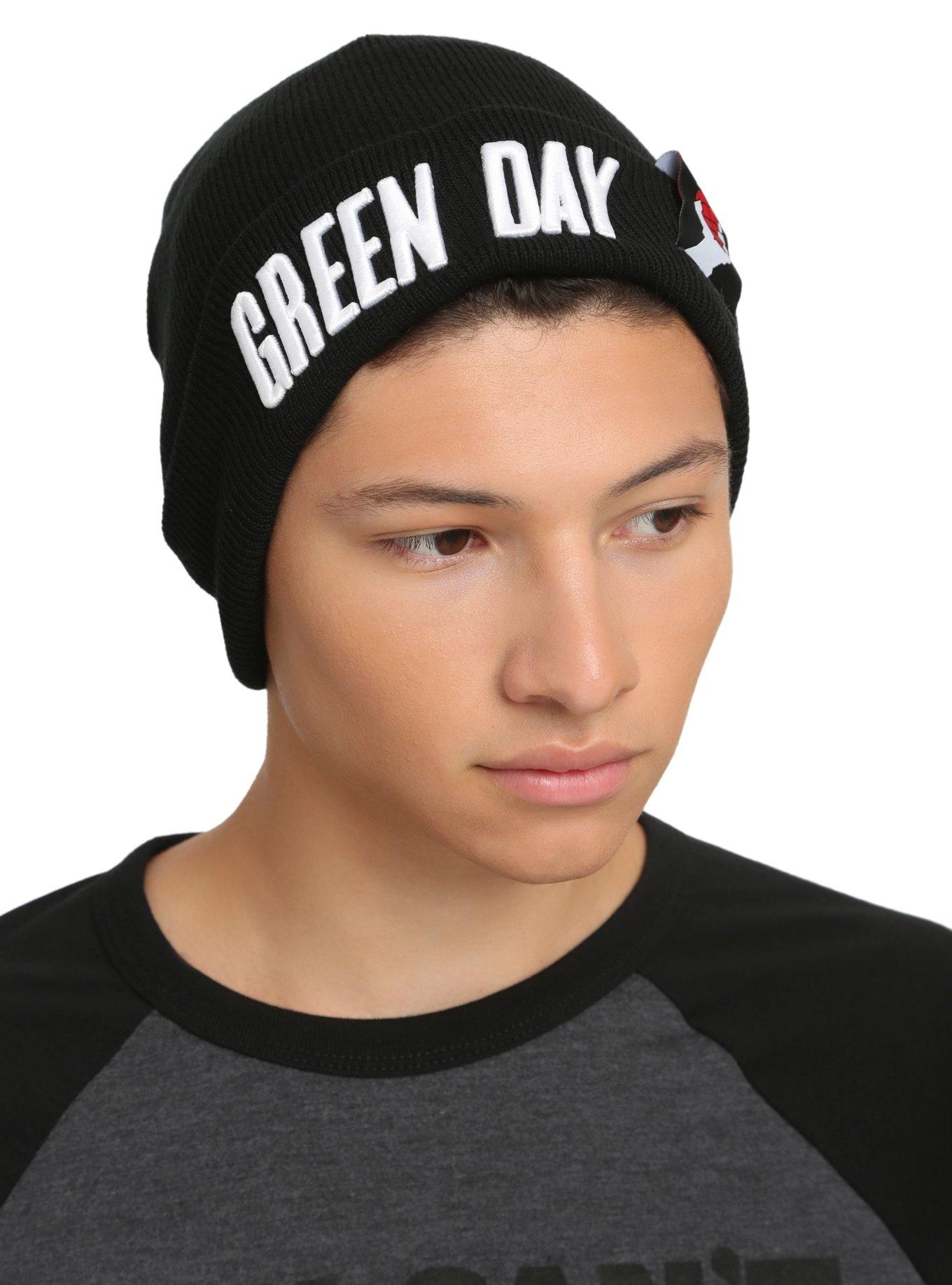 Green Day American Idiot Watchman Beanie, , hi-res